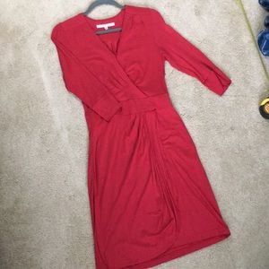 Faux Wrap Dress